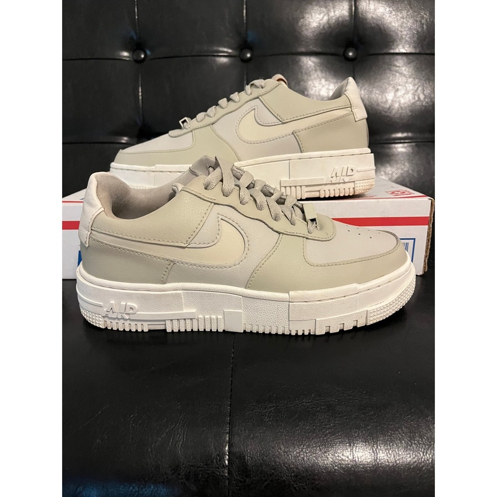 Nike Air Force 1 Pixel Light Stone